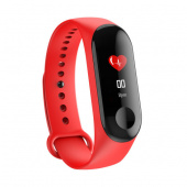 Ремешок для Xiaomi Mi Band 3 красный