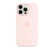 Чехол Silicone Case для iPhone 15 Pro Max розовый