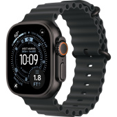 Apple Watch Ultra 3 2025 49mm Black Titanium Case with Black Ocean Band
