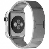 Браслет блочный для Apple Watch 2 / 1 (42мм) Серебро