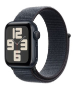 Apple Watch SE 2024, 40 мм, алюминий цвета "Midnight", Ink Sport Loop (MXEA3)
