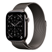 Apple Watch Series 11 46mm GPS + Cellular Slate Titanium Case Slate Milanese Loop Medium