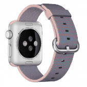 Ремешок нейлоновый Special Nylon для Apple Watch 2 / 1 (42мм) Light pink/Midnight blue