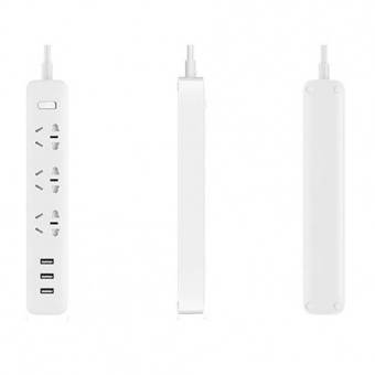 Удлинитель Xiaomi Mi Power Strip (3 розетки+3 USB), белый