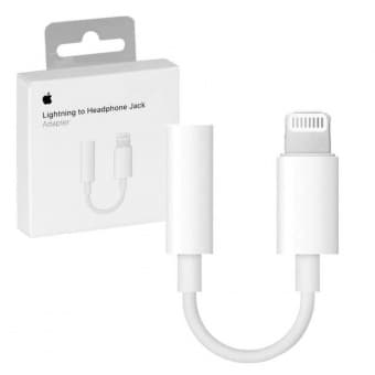 Адаптер переходник Apple lightninig на 3.5 jack
