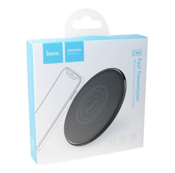 Беспроводная зарядка Hoco CW6 5V Черная