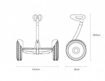 Гироскутер Xiaomi Ninebot Mini Черный